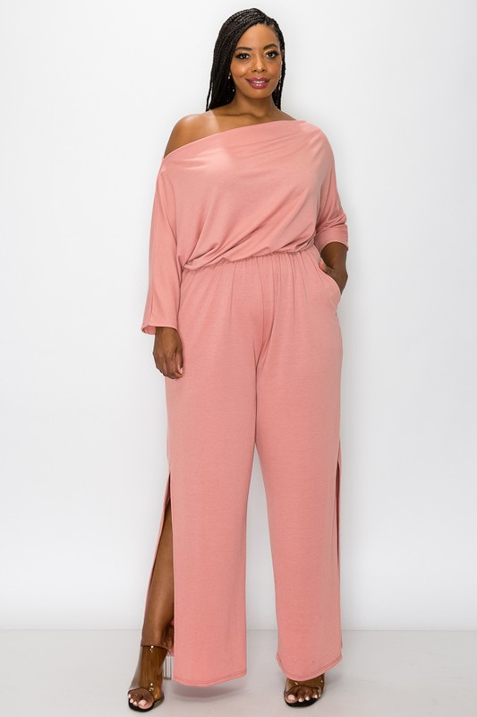 PLUS SIZE JUMPSUIT